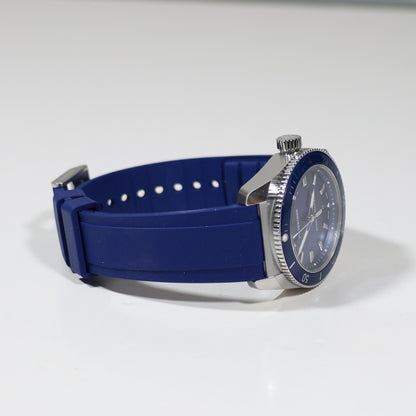 Victorinox Maverick Blue Dial Rubber Strap 39mm Watch 242094 - Chronobuy