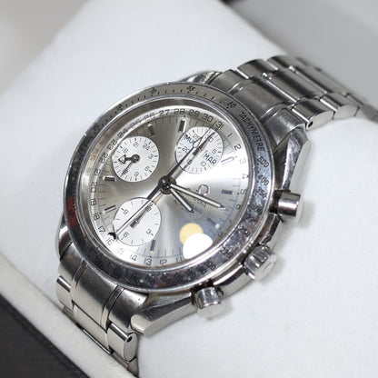 Omega Speedmaster Day Date Men's Stainless Steel Watch Pre-Owned 3523.30.00 - Chronobuy