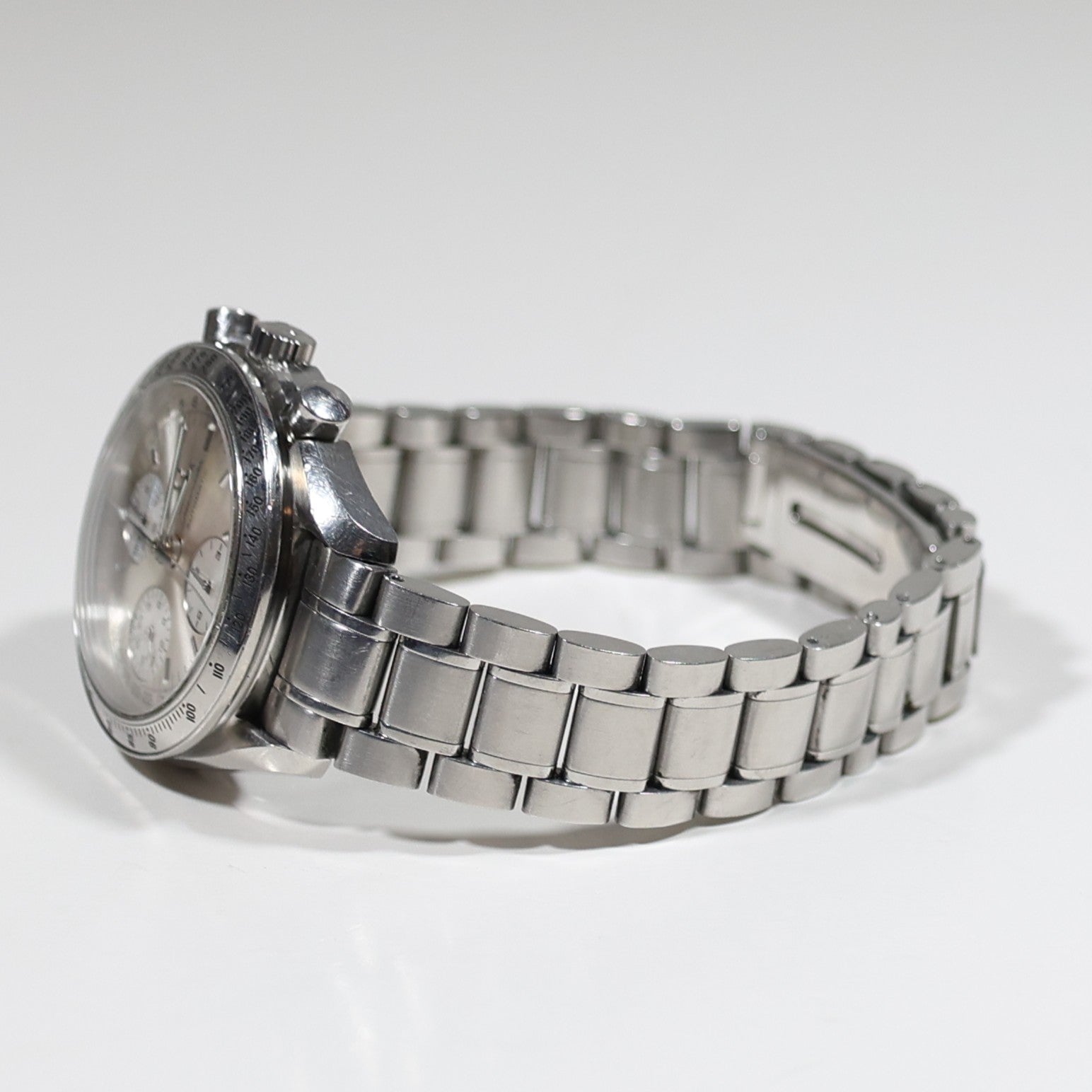 Omega Speedmaster Day Date Men's Stainless Steel Watch Pre-Owned 3523.30.00 - Chronobuy