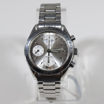 Omega Speedmaster Day Date Men's Stainless Steel Watch Pre-Owned 3523.30.00 - Chronobuy