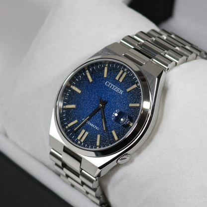 Citizen Tsuyosa Automatic Men's Stainless Steel Blue Gradient Dial Watch NJ0151-