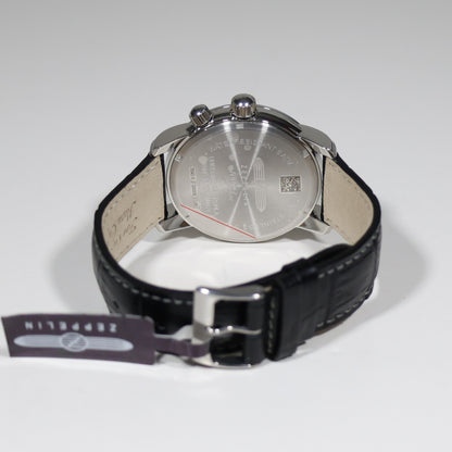 Zeppelin Quartz Men's 100 Jahre GMT 42mm Pilots Watch 7640-5