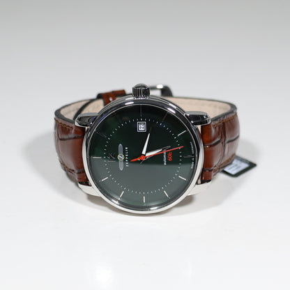 Zeppelin Green Dial Bodensee Men's Automatic 41mm Watch 8160-4