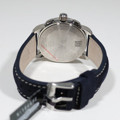 Zeppelin 8670-4 100 Years Men's Blue Dial Stainless Steel Leather Strap Watch - Chronobuy