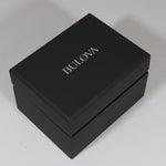 Bulova Maquina Rose Gold Tone Automatic Men's Rubber Strap Watch 98A177