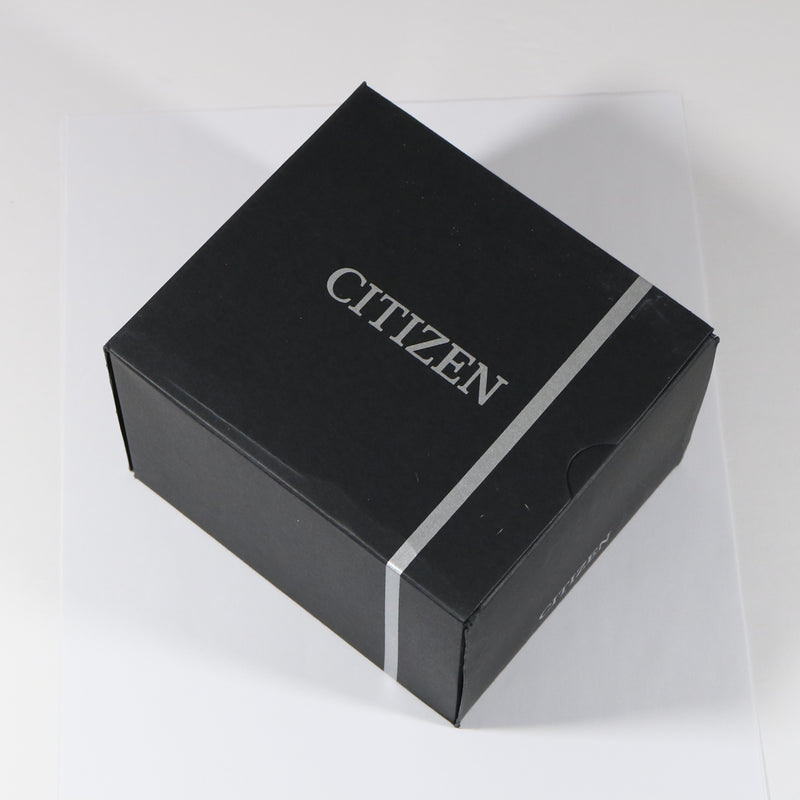 Citizen Eco Drive Black Dial Stainless Steel Men's Sport Watch BM7550-87E