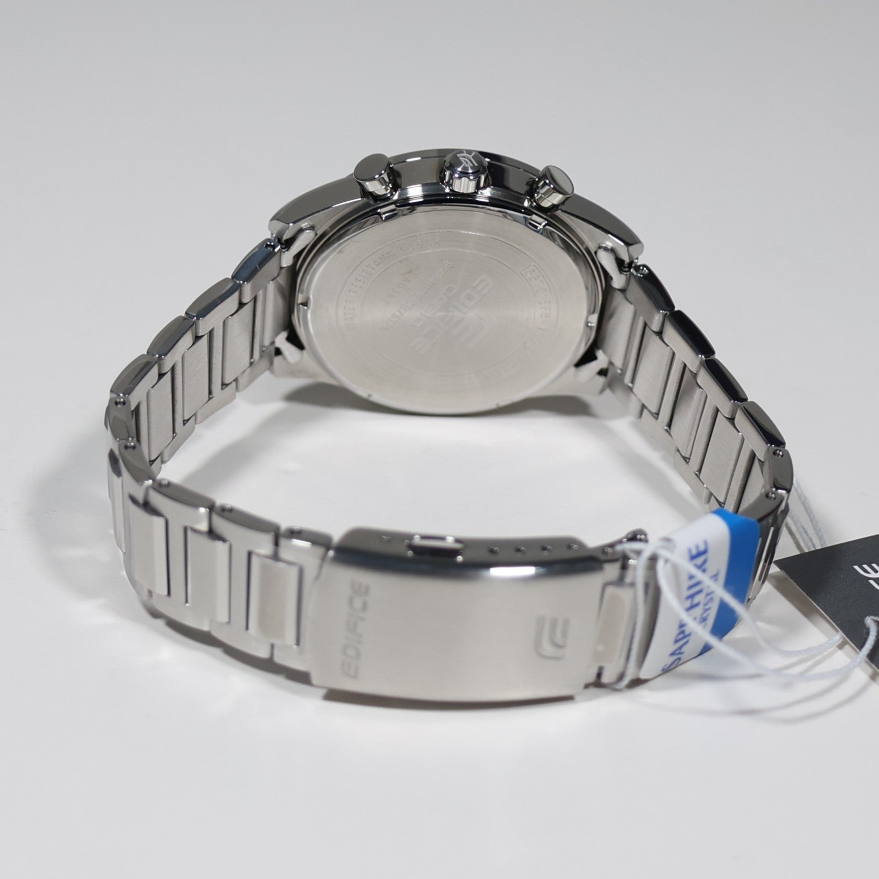 Casio Edifice Silver Dial Men's Chronograph Watch EFB-710D-7AVUEF