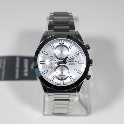 Casio Edifice Silver Dial Men's Chronograph Watch EFB-710D-7AVUEF