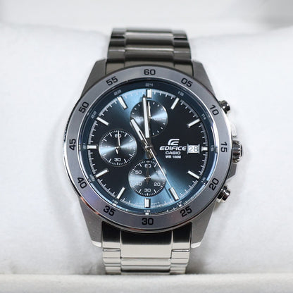 Casio Edifice Men's Blue Dial Stainless Steel Chronograph Watch EFR-526D-2AVUEF