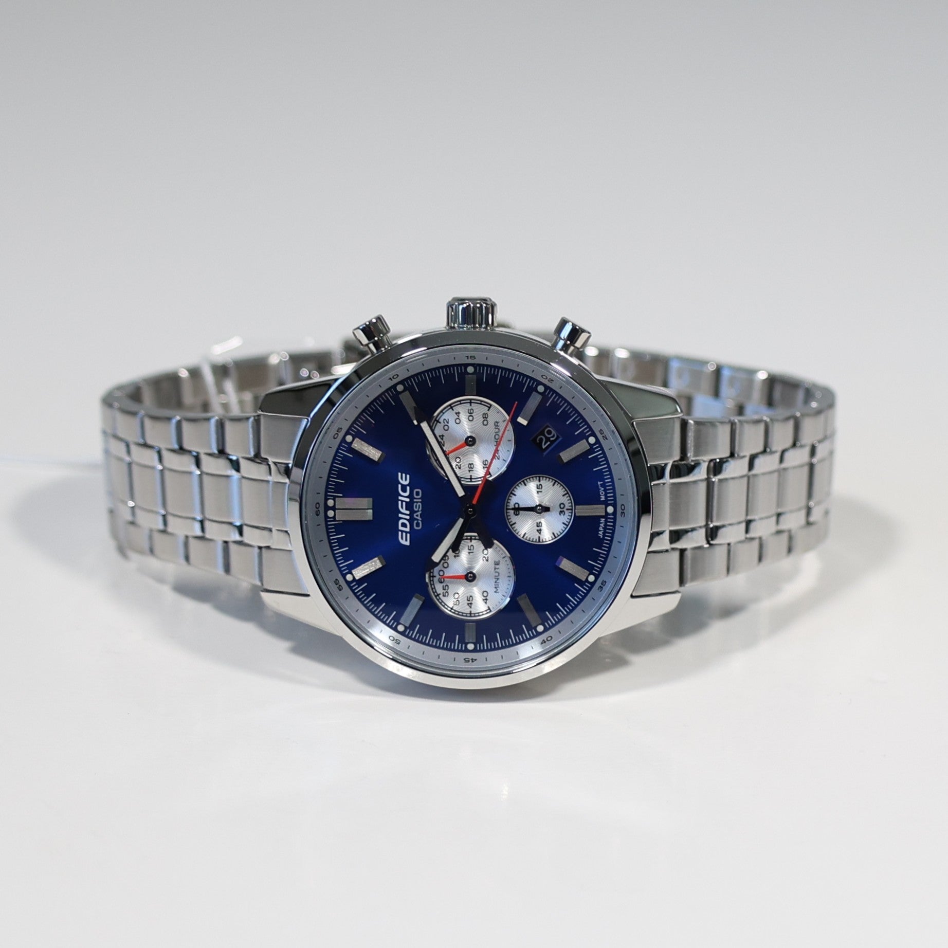 Casio Edifice Blue Dial Men's Chronograph Watch EFR-575D-2AEF