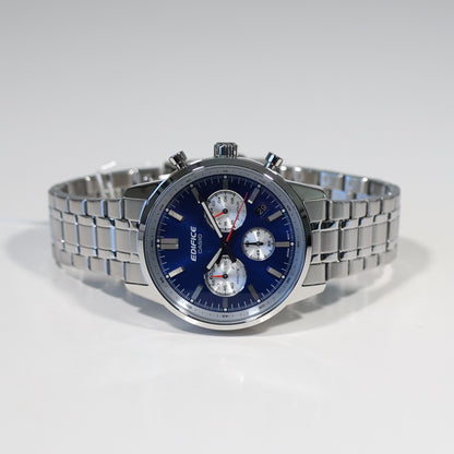 Casio Edifice Blue Dial Men's Chronograph Watch EFR-575D-2AEF
