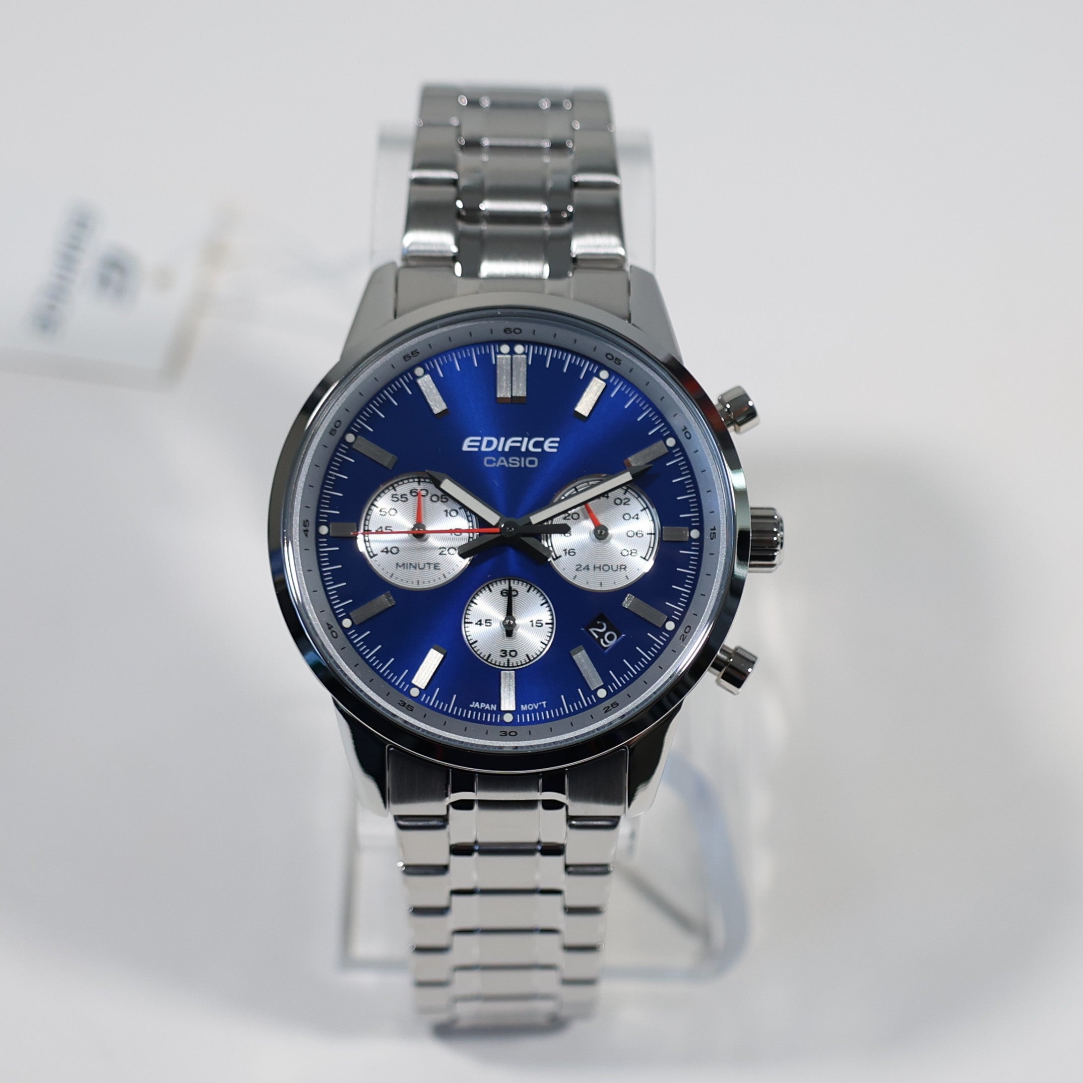 Casio Edifice Blue Dial Men's Chronograph Watch EFR-575D-2AEF