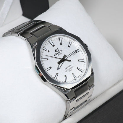 Casio Edifice Men's Silver Dial Stainless Steel Sports Watch EFR-S108D-7AVUEF