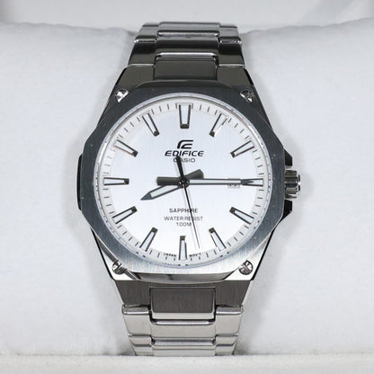 Casio Edifice Men's Silver Dial Stainless Steel Sports Watch EFR-S108D-7AVUEF