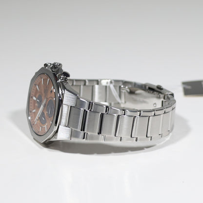Casio Edifice Solar Salmon Dial Chronograph Men's Solar Watch EFS-S570D-4AUEF