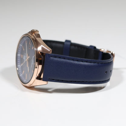 Casio Edifice Rose Gold Tone Men's Sports Blue Dial Watch EFV-150CL-2AVUEF