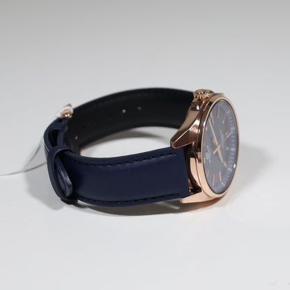 Casio Edifice Rose Gold Tone Men's Sports Blue Dial Watch EFV-150CL-2AVUEF