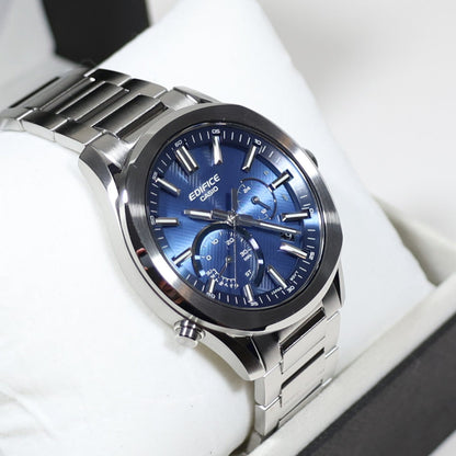 Casio Edifice Solar Blue Dial Men's Chronograph Watch EQB-1300DC-2AEF - Chronobuy