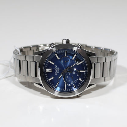 Casio Edifice Solar Blue Dial Men's Chronograph Watch EQB-1300DC-2AEF - Chronobuy