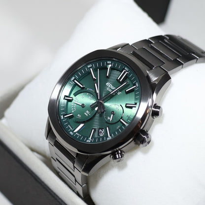 Casio Edifice Solar Green Dial Men's Chronograph Watch EQB-1300DC-3AEF - Chronobuy