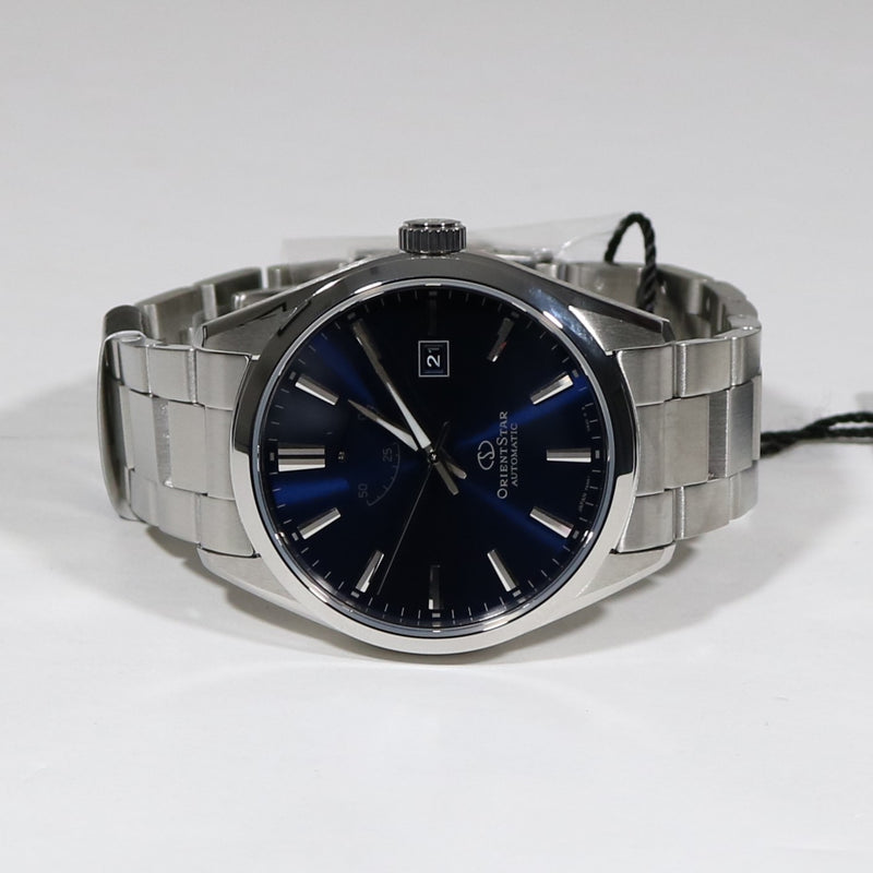 Orient Star Automatic Blue Dial Stainless Steel Men's Watch RE-AU0403L00B