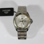 Orient Mako III Silver Dial Automatic Men's Stainless Steel Watch RA-AA0821S19B