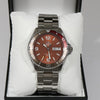Orient Mako III Red Dial Automatic Men's Stainless Steel Watch RA-AA0820R19B