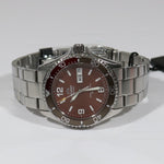 Orient Mako III Red Dial Automatic Men's Stainless Steel Watch RA-AA0820R19B