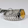 Citizen Tsuyosa Automatic Men's Stainless Steel Yellow Dial Watch NJ0150-81Z