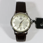 Orient Bambino Beige Dial Brown Leather Strap Men's Watch RA-AP0003S10B