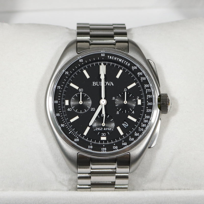 Bulova Special Edition Lunar Pilot Stainless Steel Chronograph Men's Watch  96B258