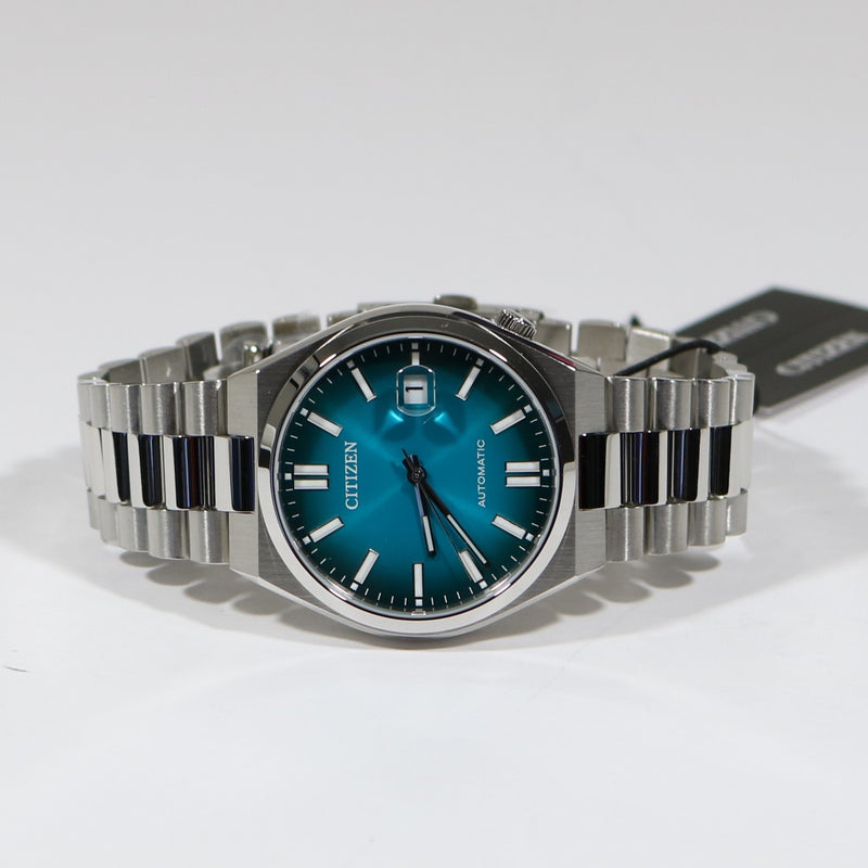 Citizen Tsuyosa NJ0151-88X Automatic Blue Analog Sapphire Glass Men's Watch