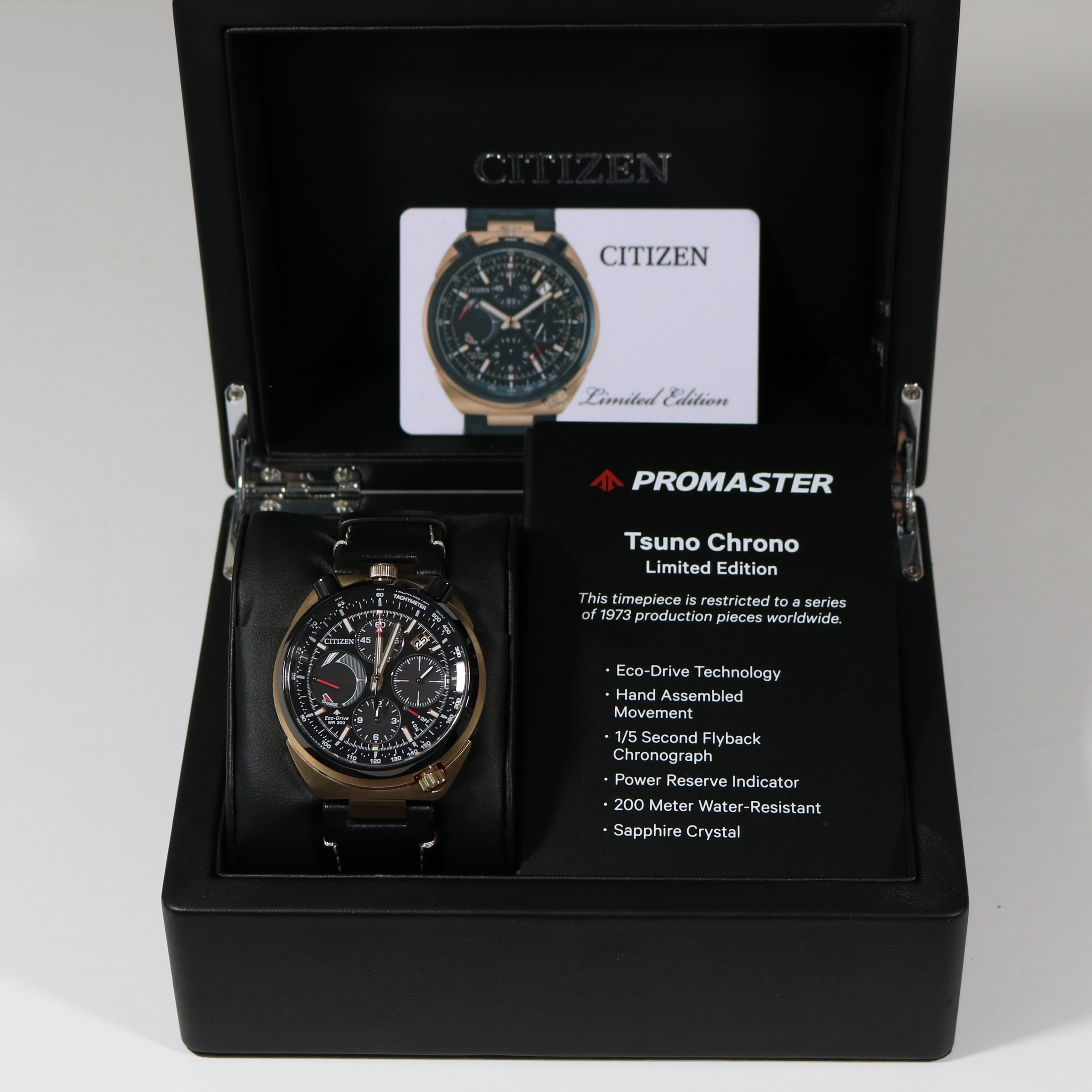 Citizen Promaster Tsuno Chrono Limited Edition Eco Drive Men's