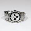 Orient Sports Mako Solar White Dial Men's Stainless Steel Watch RA-TX0203S10B