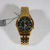 Seiko 5 Gold Tone Stainless Steel Gold Dial Men's Automatic Watch SNKL40K1