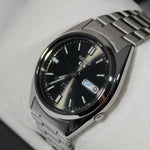 Seiko 5 Automatic Stainless Steel Black Dial Men's Watch SNXS79J1