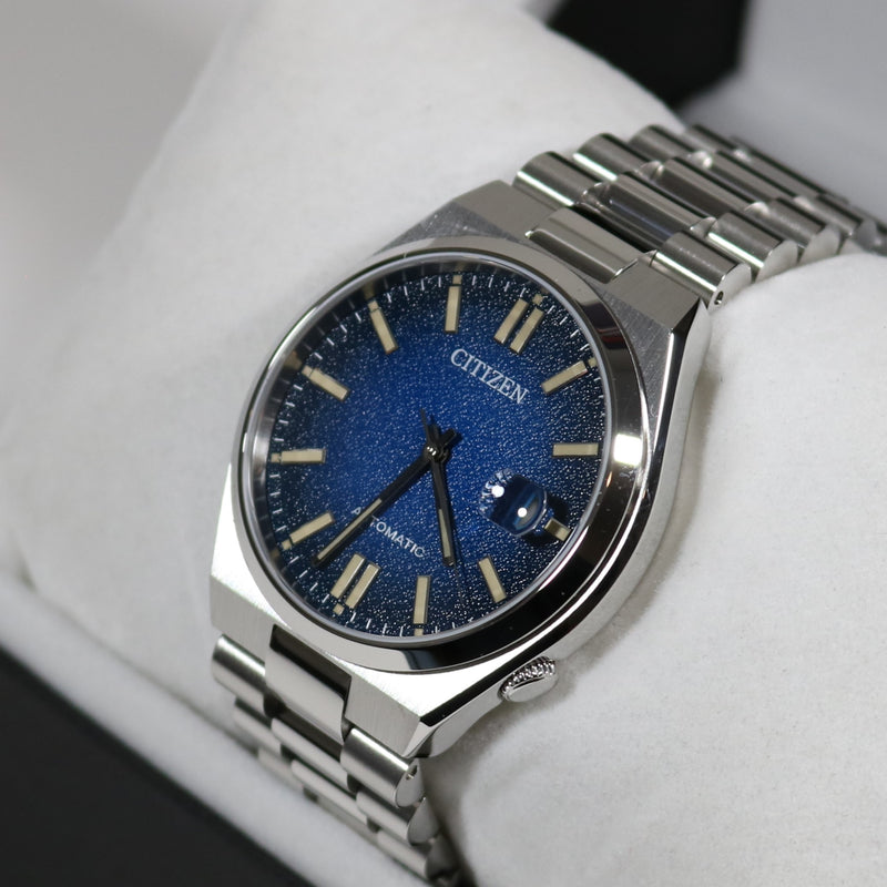 Citizen Tsuyosa Automatic Men's Stainless Steel Blue Gradient Dial Watch NJ0151-88L