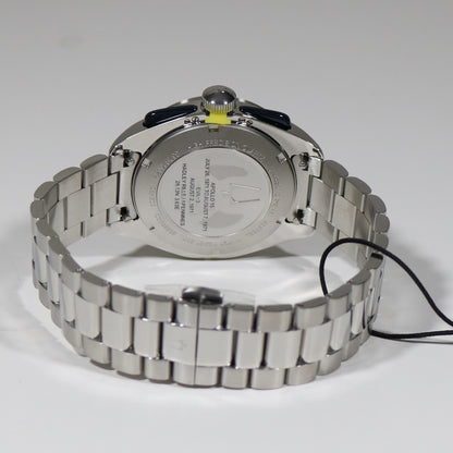 Bulova Lunar Pilot Special Edition White Dial Stainless Steel Watch 98K112