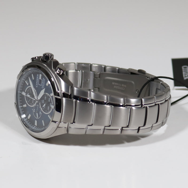 Citizen Super Titanium Blue Dial Chronograph Men's Watch CA0700-86L