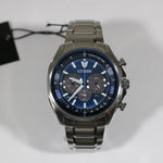 Citizen Eco-Drive Blue Dial Stainless Steel Chronograph Men's Watch CA4560-81L