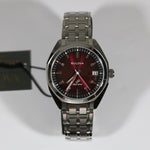 Bulova Jet Star Precisionist Men's Stainless Steel Red Dial Watch 96B401