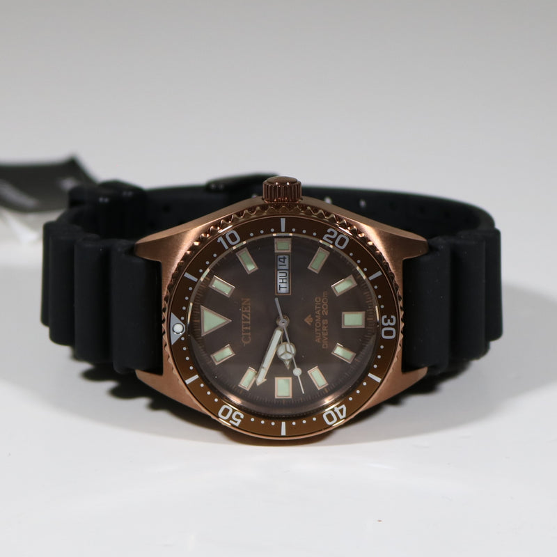 Citizen Promaster Automatic Bronze Stainless Steel Case Watch  NY0125-08W