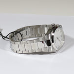 Bulova Surveyor Quartz Women's Stainless Steel Silver Dial Watch 96M156