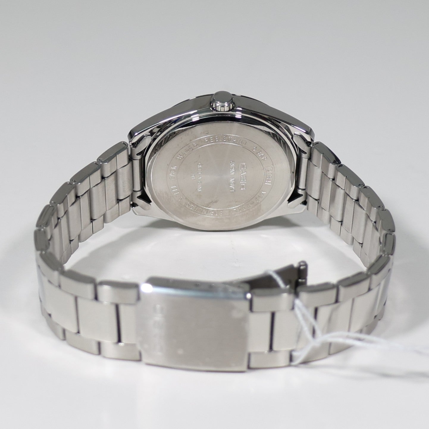 Casio Men's Vintage Gray Dial Stainless Steel Watch MTP-1302PD-1A1VEF - Chronobuy