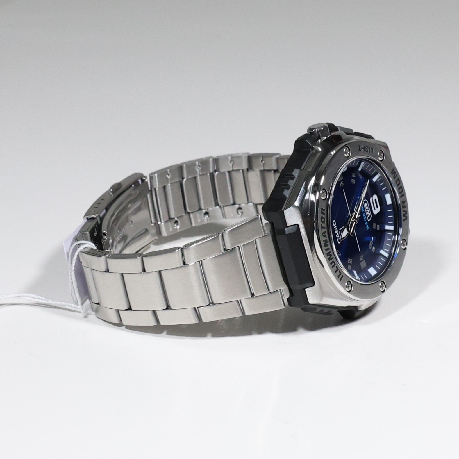 Casio Illuminator Blue Dial Stainless Steel Men's Watch MWA-100HD-2AVEF