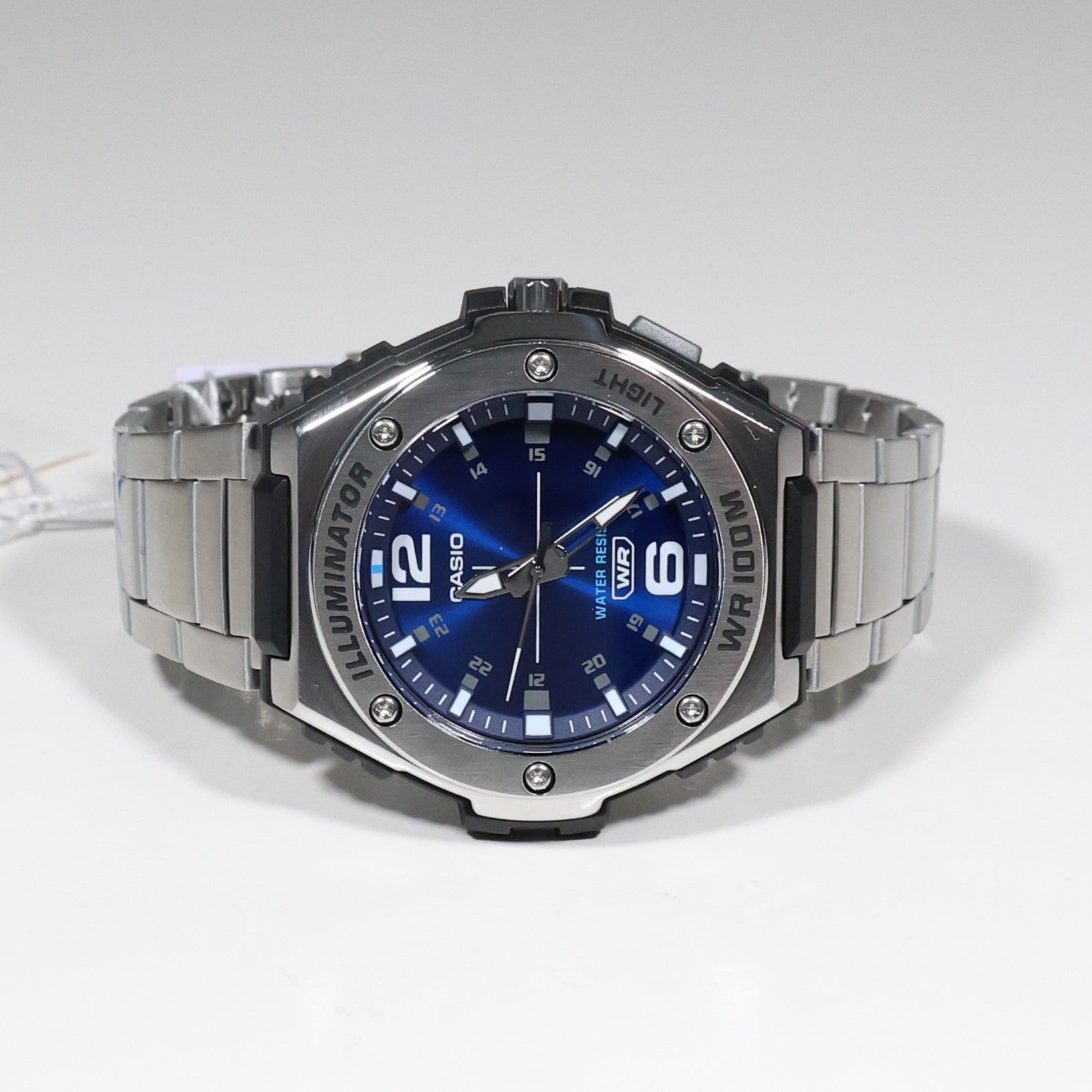 Casio Illuminator Blue Dial Stainless Steel Men's Watch MWA-100HD-2AVEF