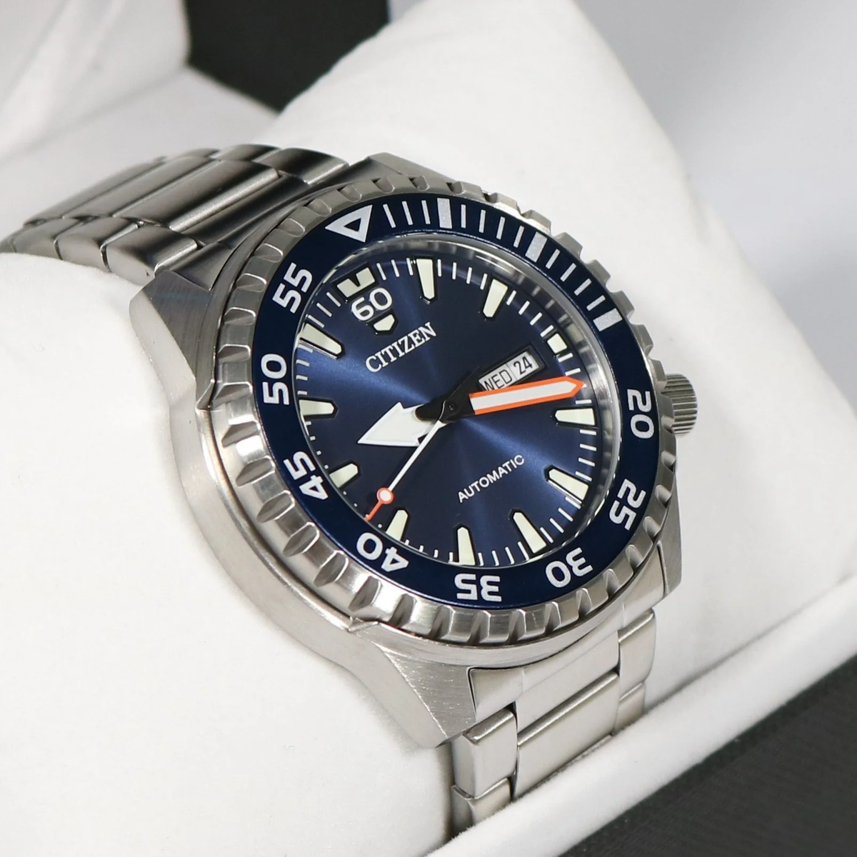 Citizen Stainless Steel Automatic Marine Sports Men's Watch NH8389