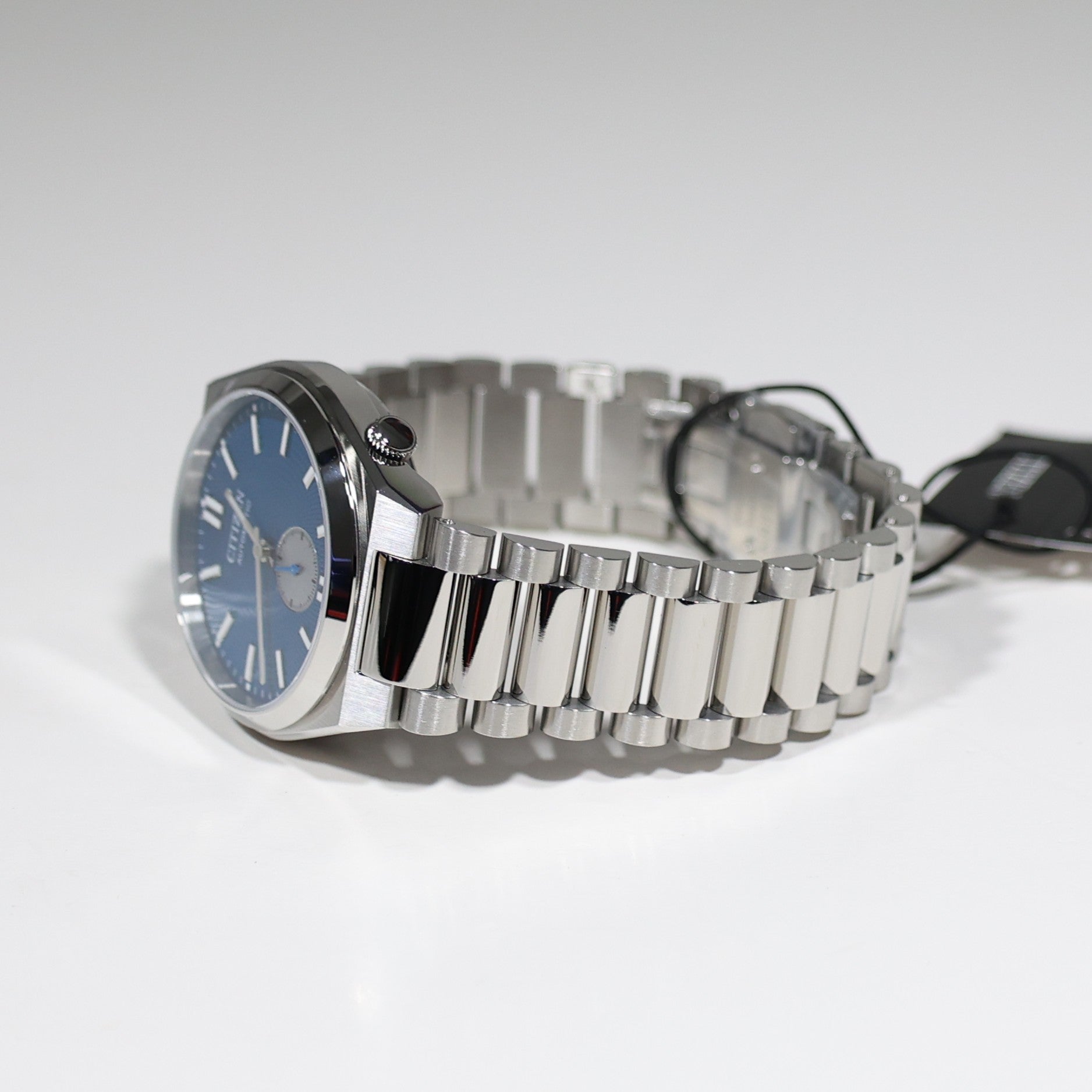 Citizen Tsuyosa Small Seconds Hand Blue Dial Stainless Steel Watch NK5010-51L