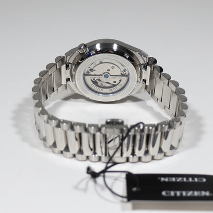 Citizen Tsuyosa Small Seconds Hand Blue Dial Stainless Steel Watch NK5010-51L