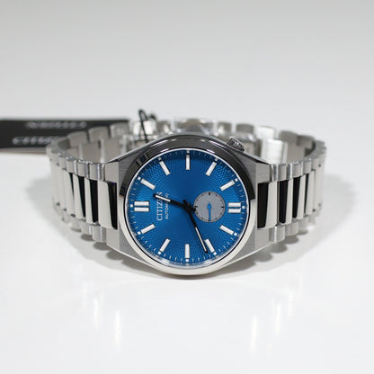 Citizen Tsuyosa Small Seconds Hand Blue Dial Stainless Steel Watch NK5010-51L